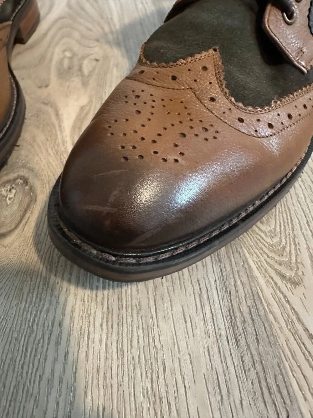 Stacy Adams Finnegan Wingtip Lace Boots - Men`s